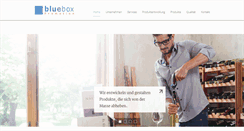 Desktop Screenshot of bluebox-promotion.com